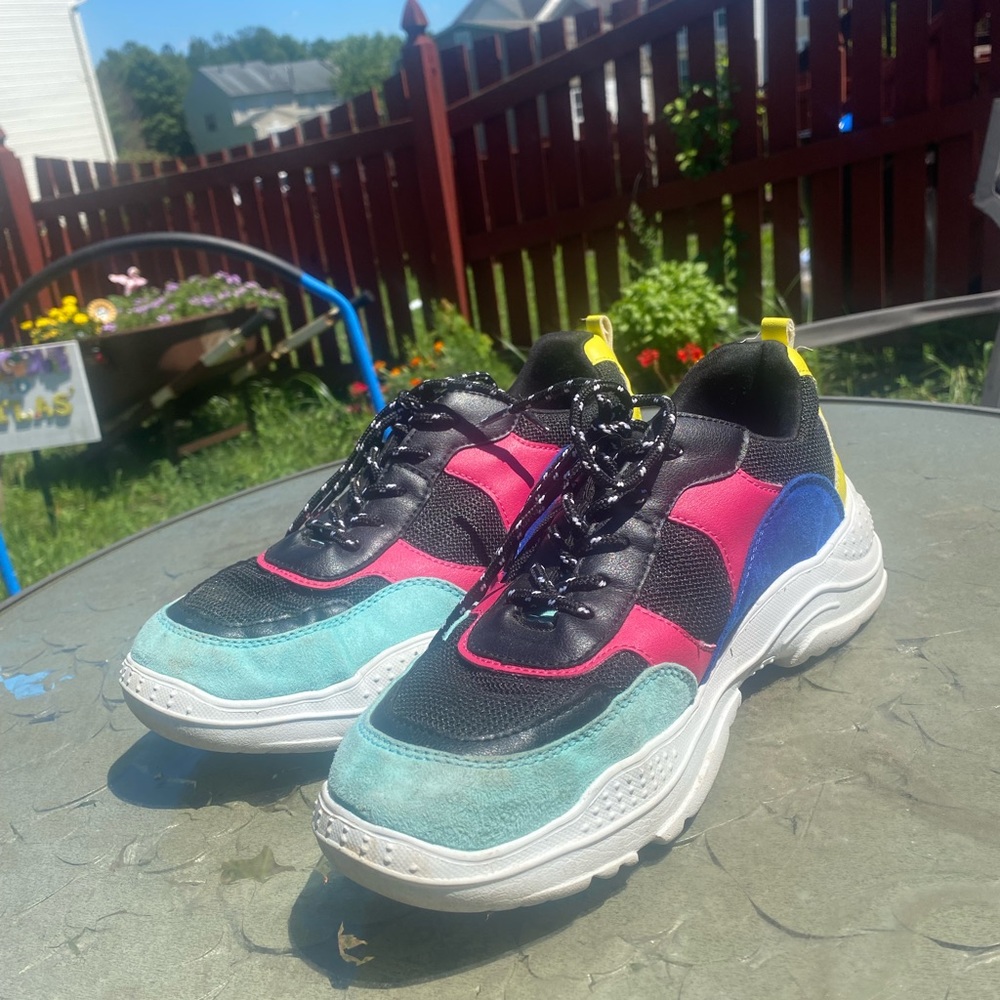 Express | Multi color sneakers | Size 10